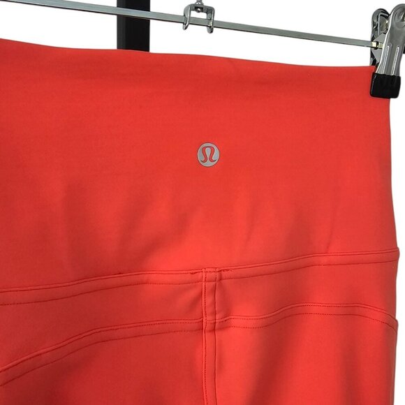 Lululemon Mastered Motion High-Rise Tight 28" Thermal Red, Everlux, Size 4 - Picture 5 of 10